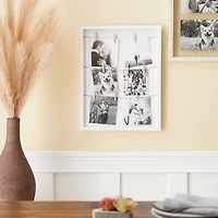 9 Opening White Board Frame with Clips by Studio Décor®
