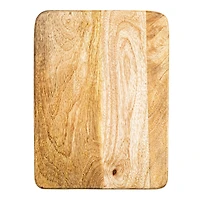 Hello Honey® 11.5" Natural Boho Wood Cutting or Charcuterie Board with Laser-Cut Design