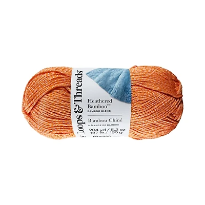 Heathered Bamboo™ Yarn by Loops & Threads