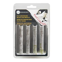 Manuscript CalliCreative Flat & Round Black Lettering Pencil Refill Leads