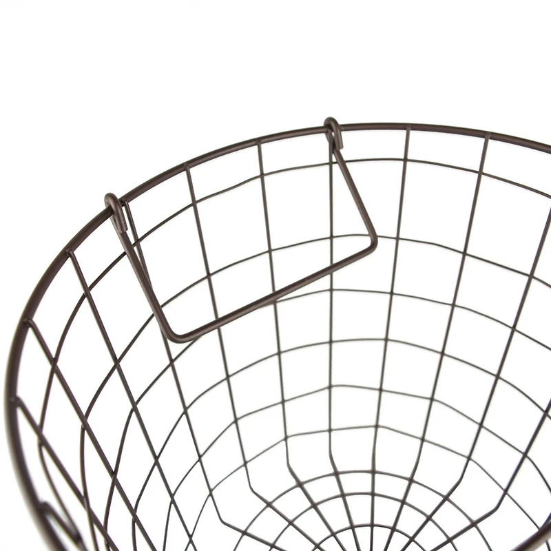DII® 10" Bronze Round Metal Basket