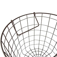 DII® 10" Bronze Round Metal Basket