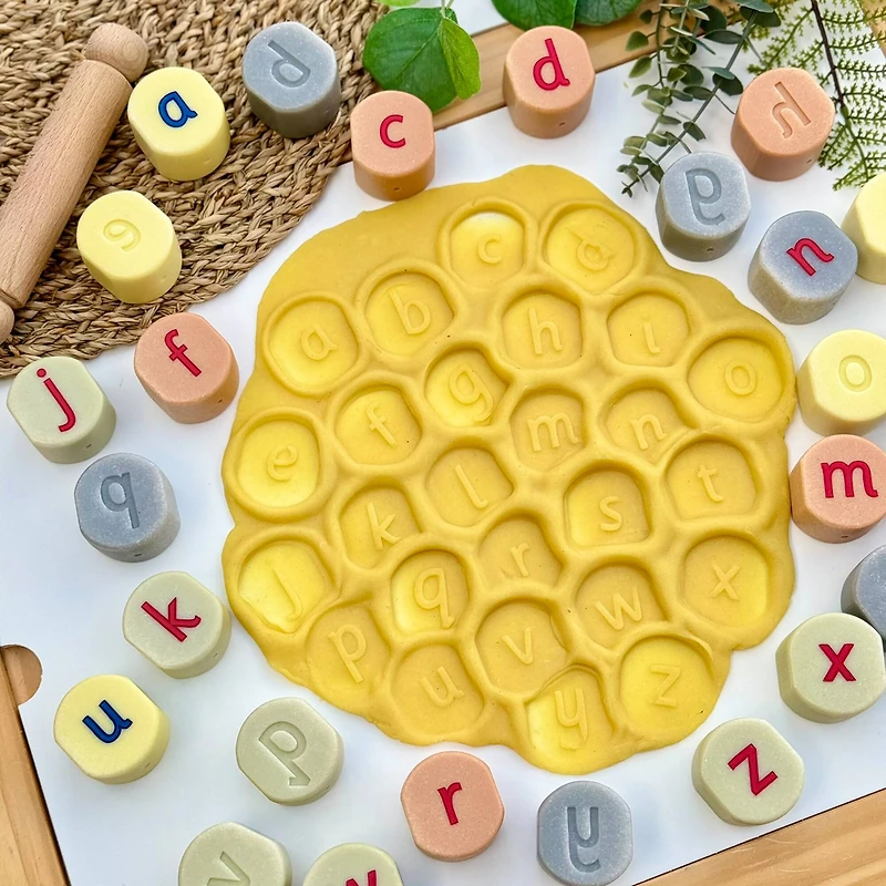Yellow Door Lowercase Alphabet Stamping Stones
