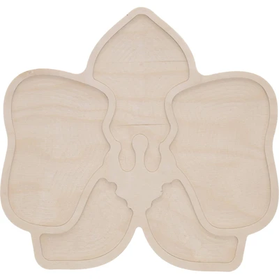 Leisure Arts® 10" Orchid Welled Wood Surface