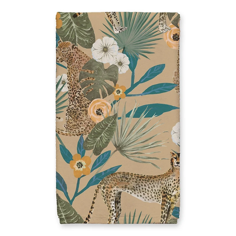 Just Chill Tropical Cheetah Tea Towel Set