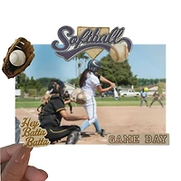 Softball Dimensional Stickers by Recollections™
