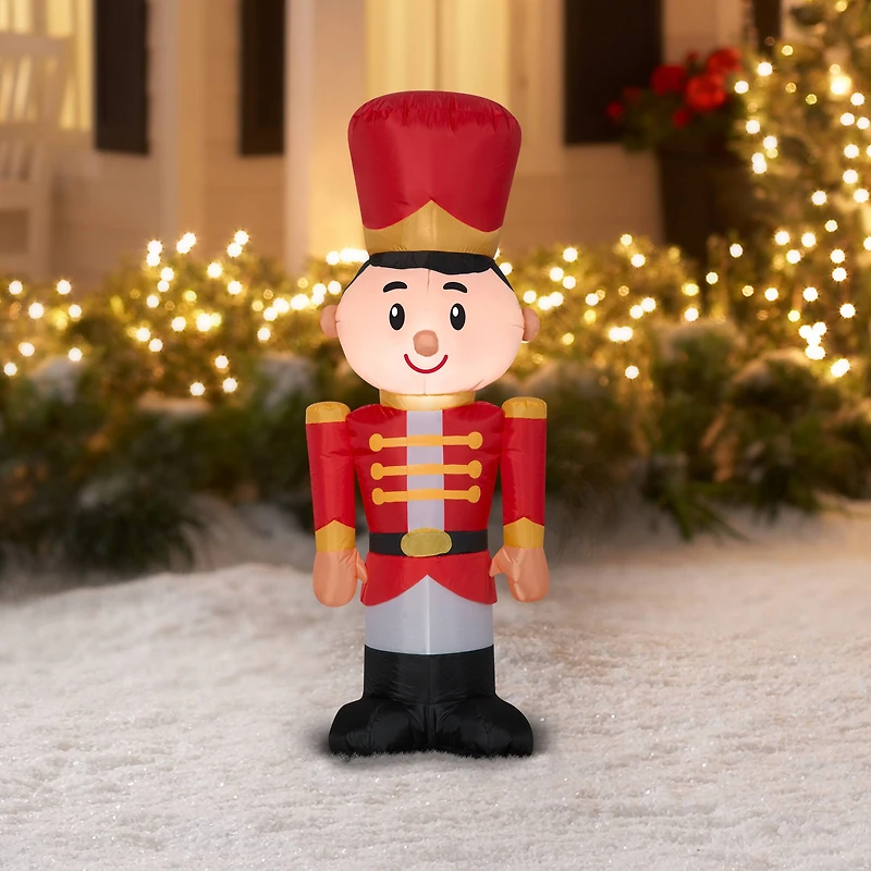 4ft. Airblown® Inflatable Christmas Toy Soldier