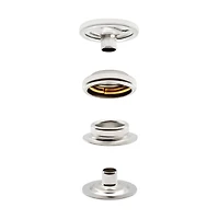 Dritz® Nickel-Plated Brass Heavy Duty Snap Kit, 15mm