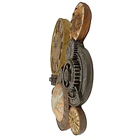 Design Toscano 17.5" Gears of Time Sculptural Wall Clock