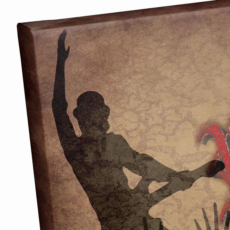 Rock And Roll Band 14" x 11" Canvas Wall Art