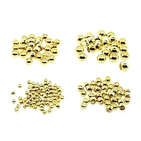 The Beadsmith® Assorted Gold Plated Crimp Beads, 600ct.