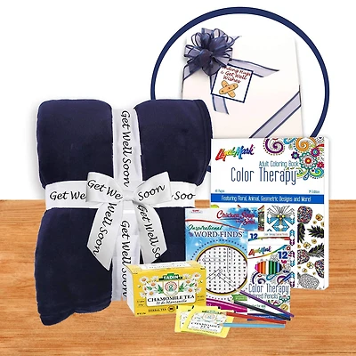 Get Well Soon Basket of Thoughtfulness & Comfort Gift Set
