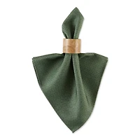 DII® Oversized Tonal Lattice Print Outdoor Linen Dinner Napkins