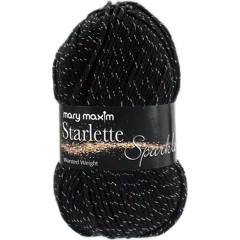 Mary Maxim Starlette Sparkle Yarn