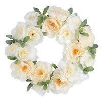 22" Peony Wreath by Ashland®