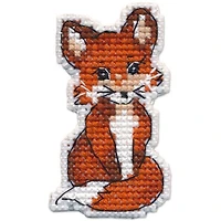 Oven Badge- Fox Cross Stitch Kit