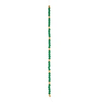 Green Glass Rondelle Beads & Spacers, 4mm by Bead Landing™