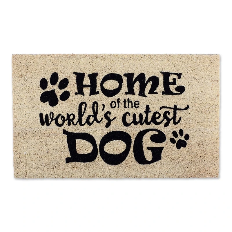DII® World's Cutest Dog Doormat