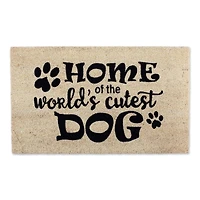 DII® World's Cutest Dog Doormat