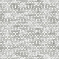 Fabric Editions Gray Honeycomb Cotton Fabric