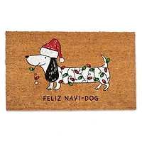 Feliz Navi-Dog Doormat