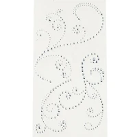 Recollections™ Adhesive Rhinestones, Large Clear Flourishes