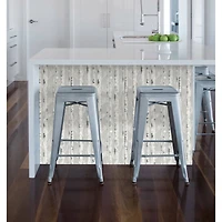 InHome Birchdale Gray Peel & Stick Wallpaper