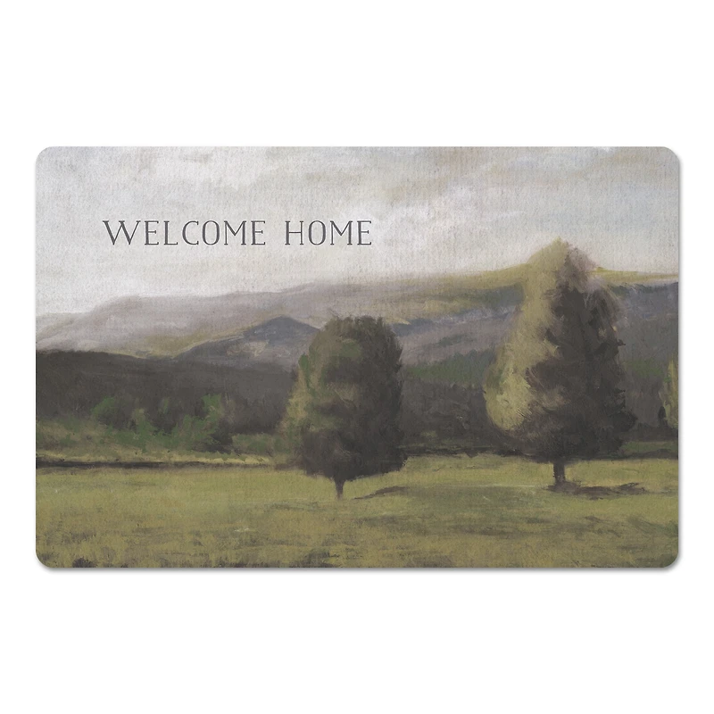 Welcome Home Landscape 27" x 18" Floor Mat