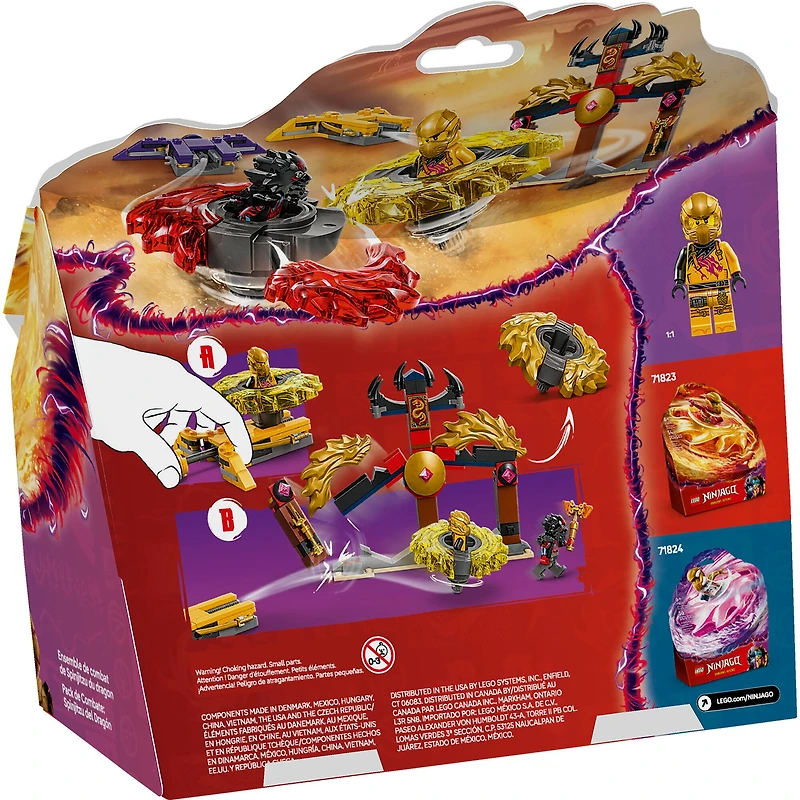 LEGO® NINJAGO® Dragon Spinjitzu Battle Pack Action Toy Set 71826