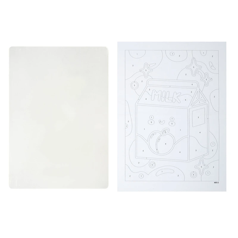 Kawaii Milk Paint-by-Number Acrylic Surface Kit by Artist's Loft®