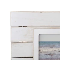 DII® White Shiplap 4" x 6" Picture Frame