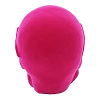 6.5" Hot Pink Flocked Skull Tabletop Décor by Ashland®