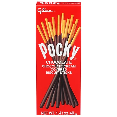 Glico Pocky Chocolate Cream Covered Biscuit Sticks