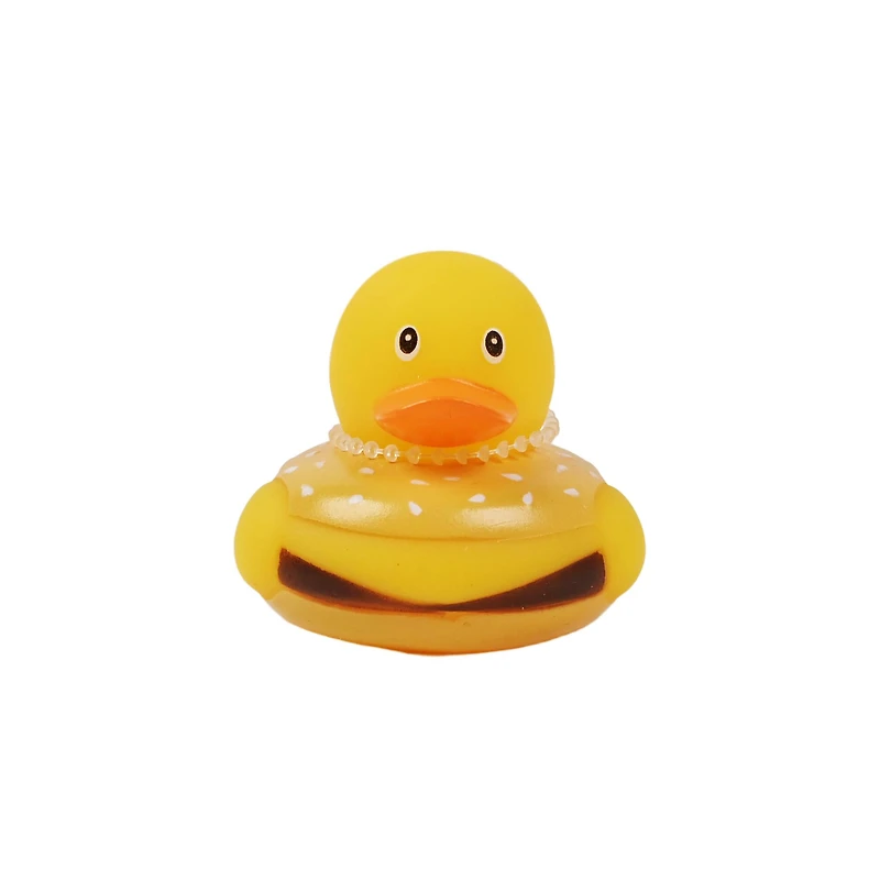 Assorted 2" Food Rubber Duck, 1pc. by Fab Finds