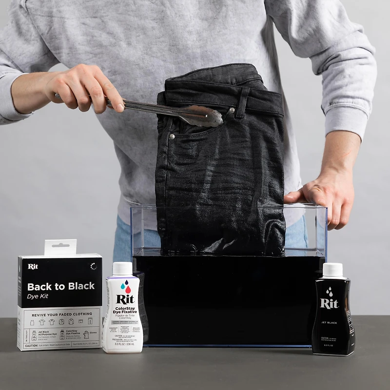 Rit® Back to Black Dye Kit