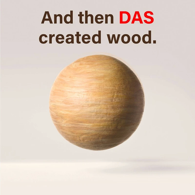 DAS Modeling Wood Toned Clay Air Hardening