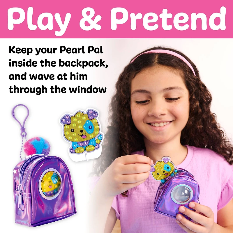 Creativity for Kids® Bubble Gems™ Puppy Dog Backpack Keychain Kit