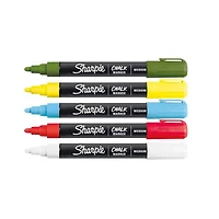 Sharpie® Standard Medium Point Wet Erase Chalk Markers, 5ct.
