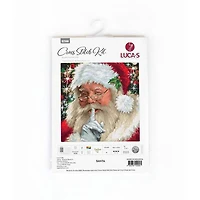 Luca-S Santa Counted Cross Stitch Kit Counted Cross Stitch Kit