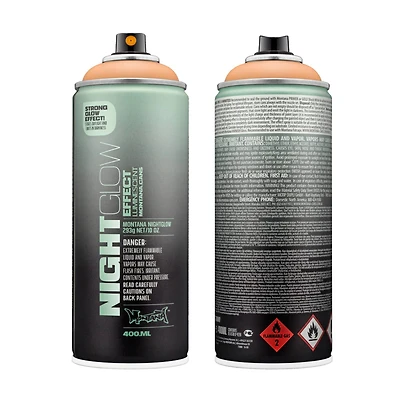 Montana Luminescent Orange Night Glow Effect Spray Paint