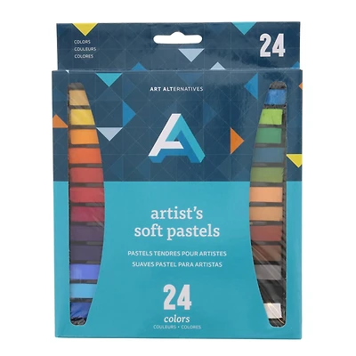 Art Alternatives Artist's 24 Color Soft Pastel Set