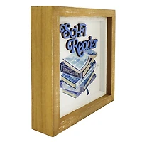 6.25" Sci-Fi Reader Wooden Tabletop Décor by Ashland®