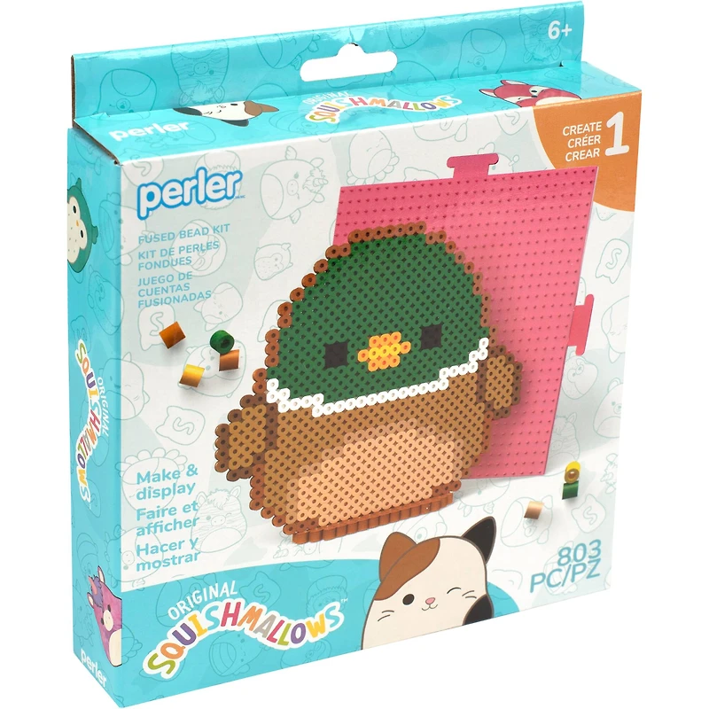 Perler™ Squishmallows™ Avery Fused Bead Kit
