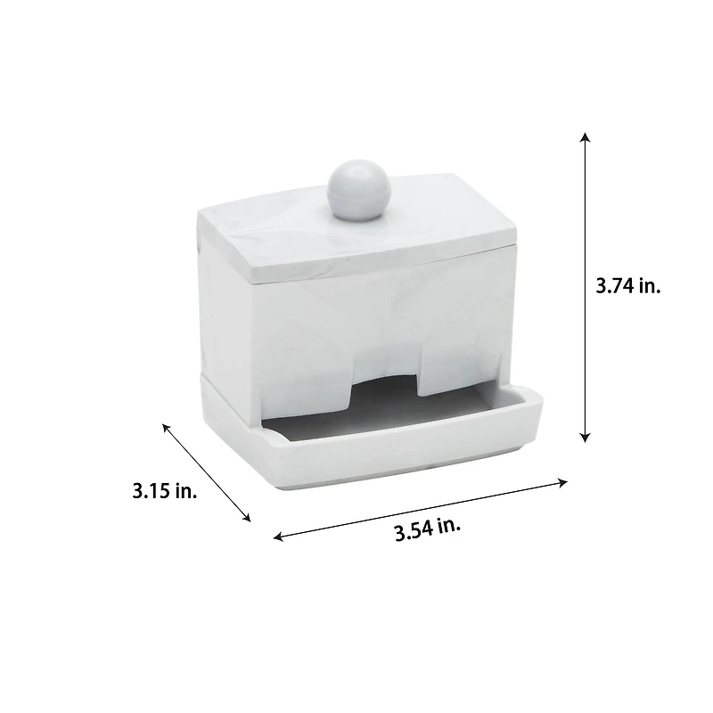 Simplify Q-tip Marble Box