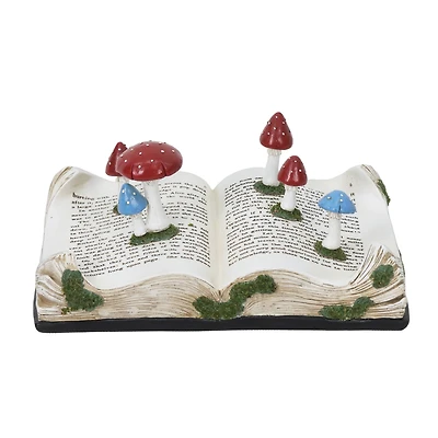 11" Book with Mushrooms Tabletop Décor by Ashland®