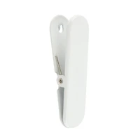 White Metal Pegboard Clips by Simply Tidy®, 3ct.