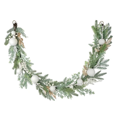 6ft. Snowy Pine & Berry Garland by Ashland®