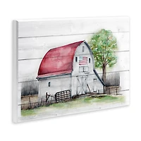 Stupell Industries Rustic Americana Barn Wall Plaque Art