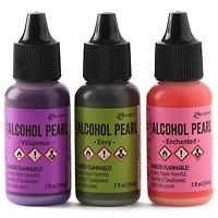 6 Packs: 3 ct. (18 total) Ranger Tim Holtz® Alcohol Ink Pearl Kit 3