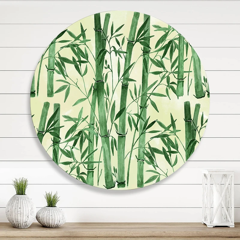 Designart - Bamboo Branches In The Forest I